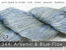 Load image into Gallery viewer, Arsenic &amp; Blue Flax (#344)
