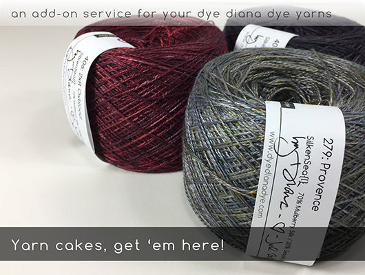 Yarn winding/caking